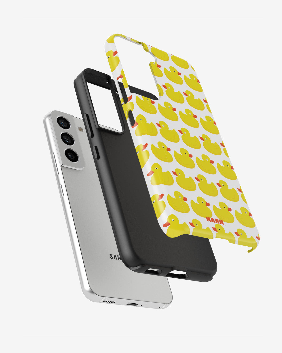 Samsung Galaxy S21 FE Tough Case – Rubber Ducks - View 2