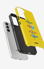 Samsung Galaxy S21 FE Tough Case – Beatles Yellow - View 2