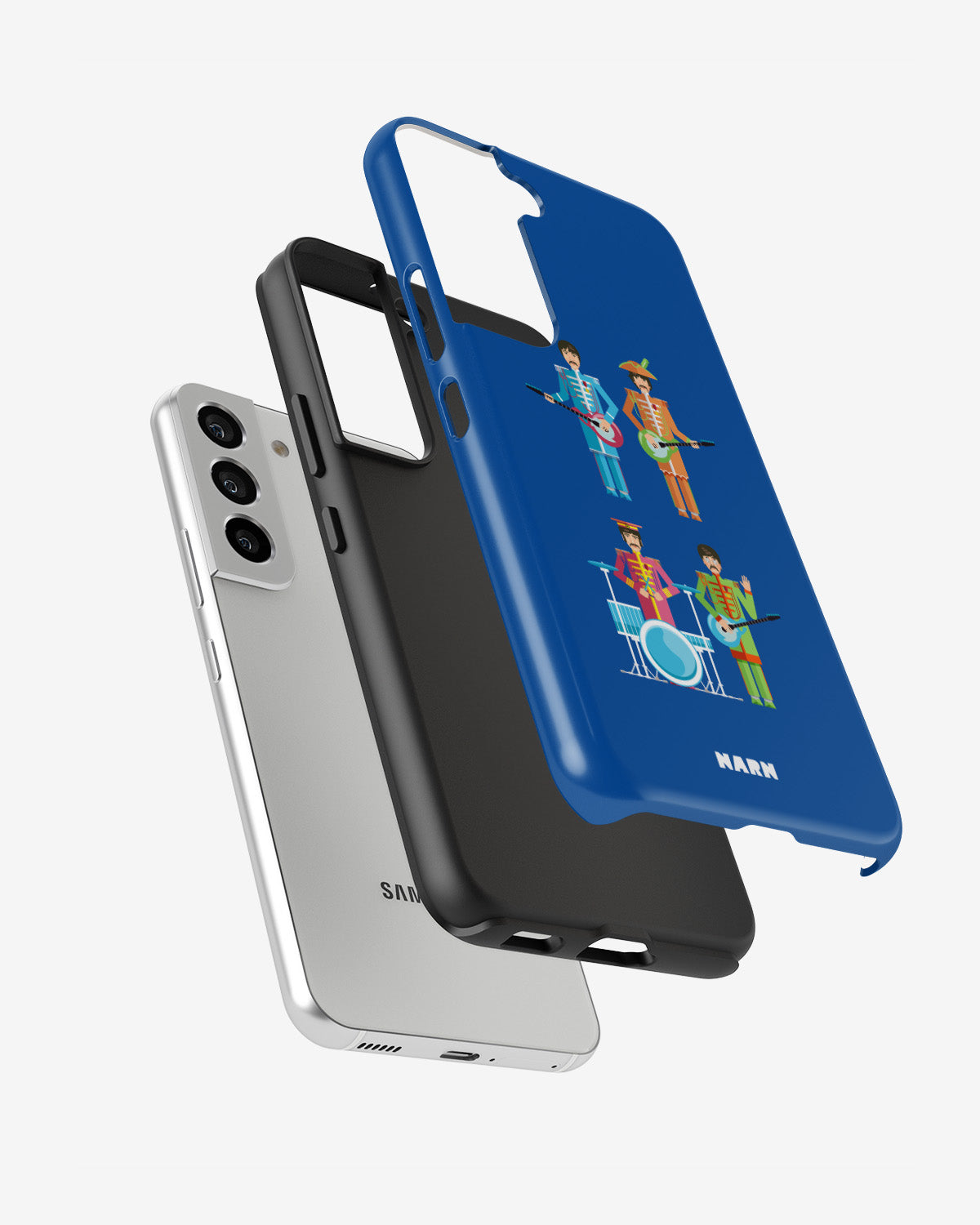 Samsung Galaxy S21 FE Tough Case – Beatles Blue - View 2