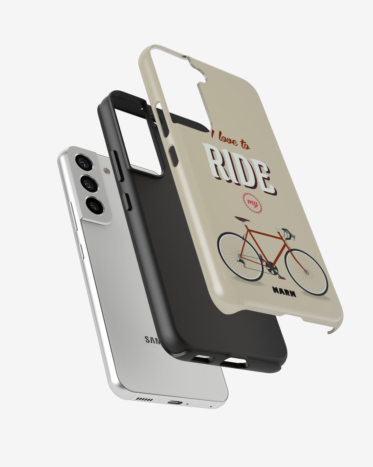 Samsung Galaxy S21 FE Tough Case – Ride My Bicycle - View 2