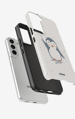 Samsung Galaxy S21 FE Tough Case – Cute Penguin - View 2