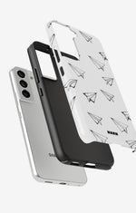 Samsung Galaxy S21 FE Tough Case – Paper Planes - View 2