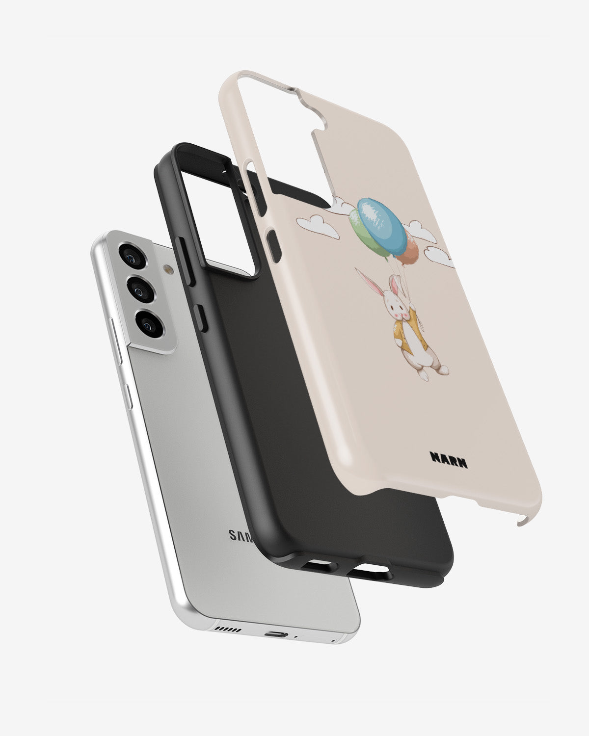 Samsung Galaxy S21 FE Tough Case – Flying Rabbit - View 2
