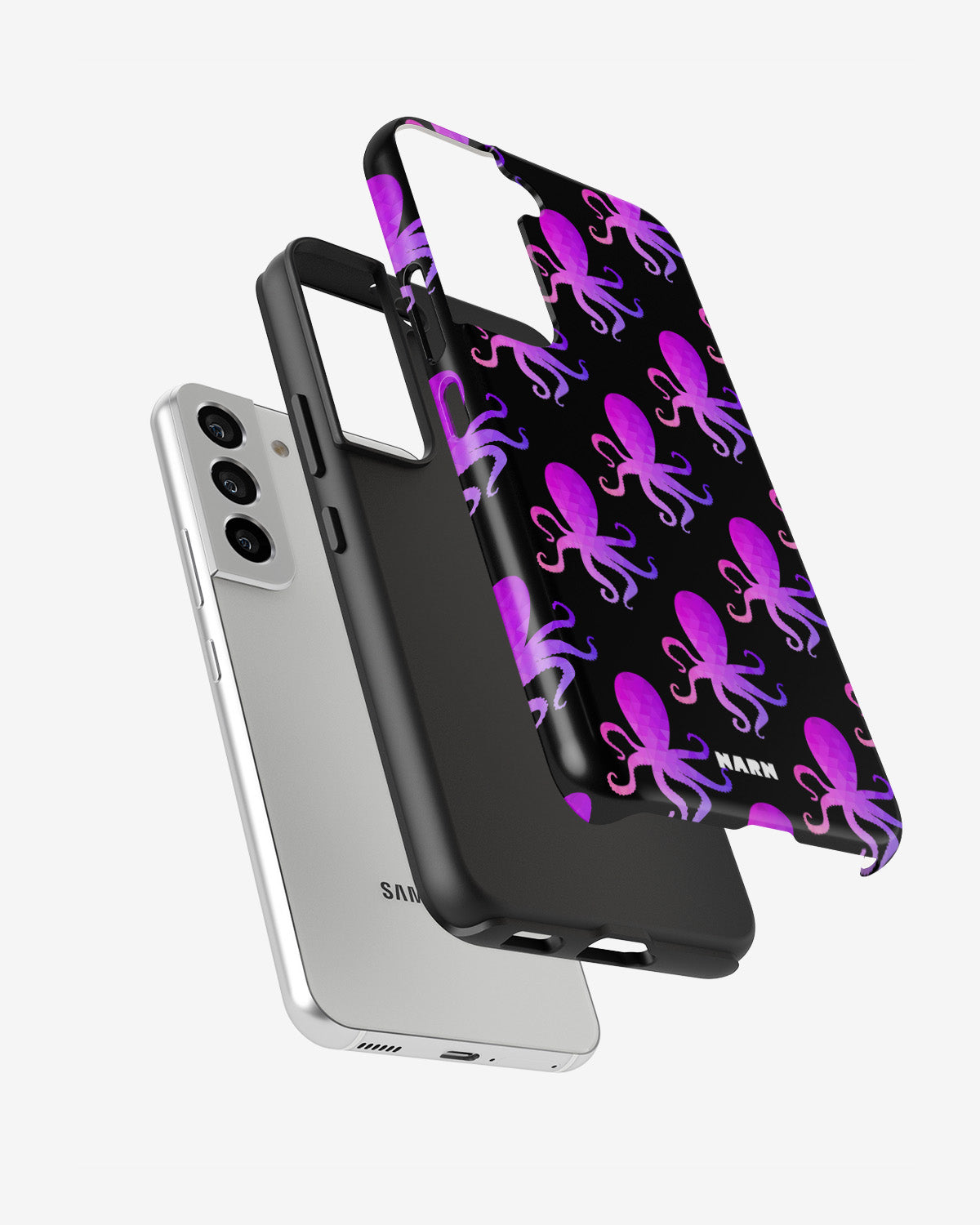 Samsung Galaxy S21 FE Tough Case – Octopus Pattern - View 2