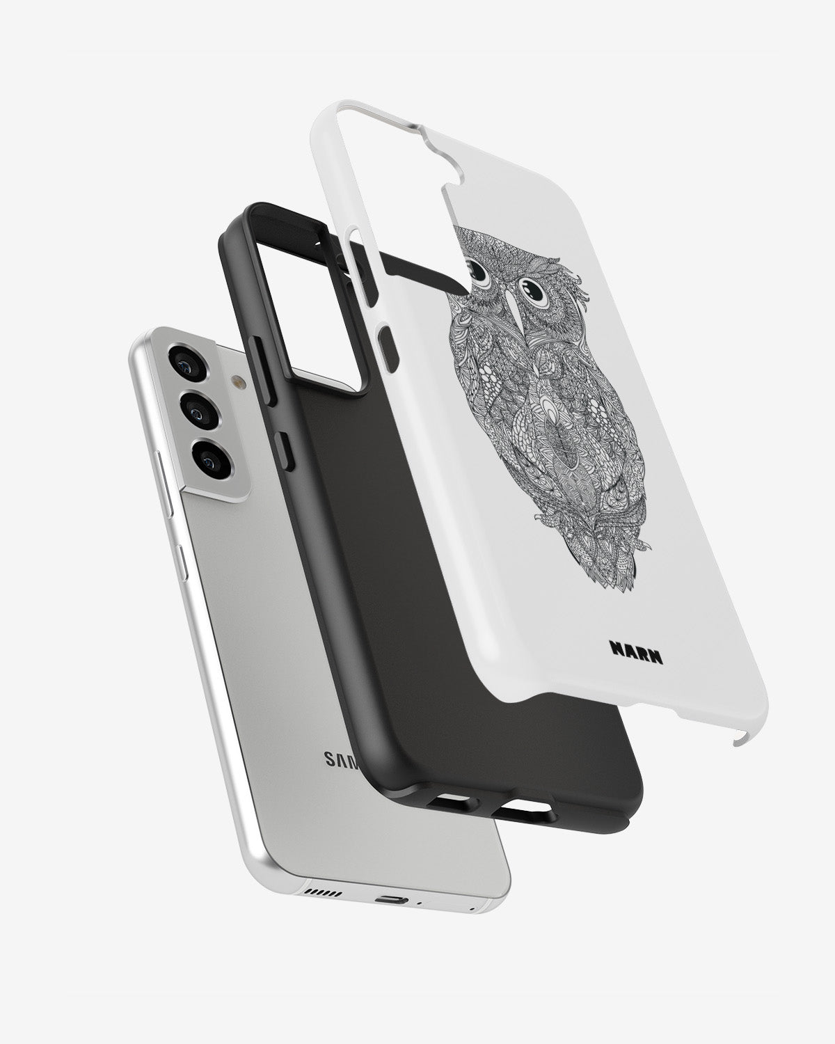 Samsung Galaxy S21 FE Tough Case – Owl - View 2