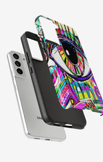 Samsung Galaxy S21 FE Tough Case – Abstract Eye - View 2