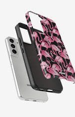 Samsung Galaxy S21 FE Tough Case – Flamingos - View 2