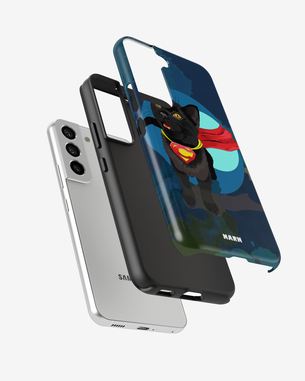 Samsung Galaxy S21 FE Tough Case – Super Cat - View 2