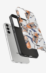 Samsung Galaxy S21 FE Tough Case – Apricot Sneakers - View 2