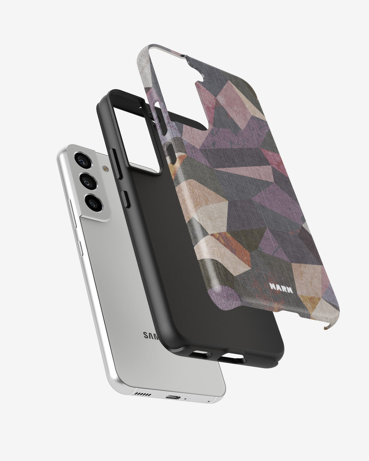 Samsung Galaxy S21 FE Tough Case – Triangles - View 2