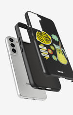 Samsung Galaxy S21 FE Tough Case – Lemon Summer - View 2
