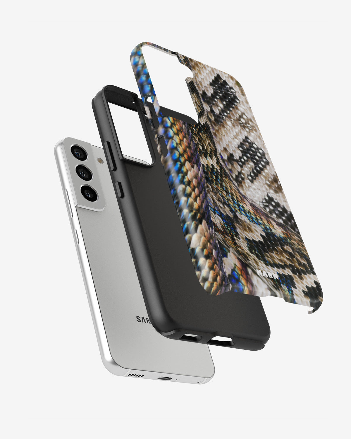 Samsung Galaxy S21 FE Tough Case – Shining Snakeskin - View 2