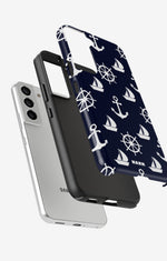 Samsung Galaxy S21 FE Tough Case – Deep Blue Voyage - View 2