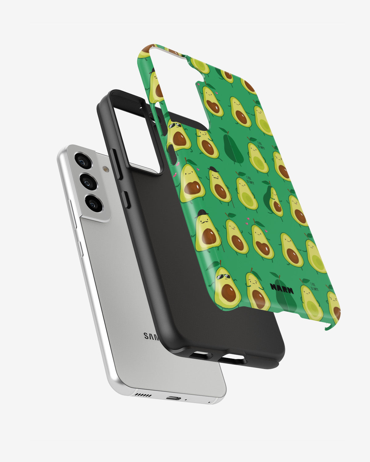 Samsung Galaxy S21 FE Tough Case – Avocado Mood - View 2