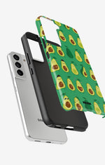 Samsung Galaxy S21 FE Tough Case – Avocado Mood - View 2