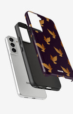 Samsung Galaxy S21 FE Tough Case – Royal Doves - View 2