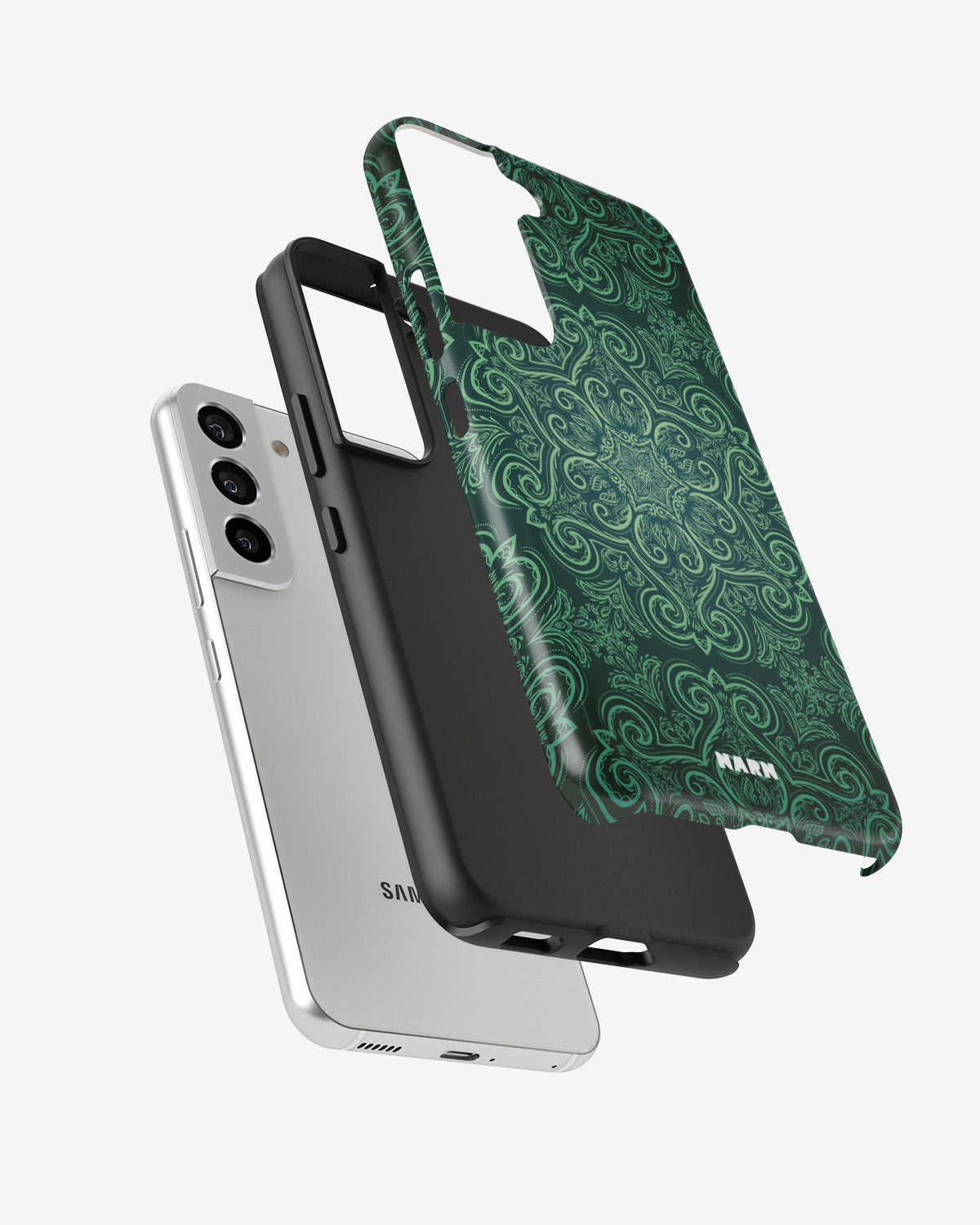 Samsung Galaxy S21 FE Tough Case – Retro Forest - View 2