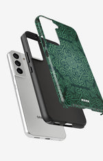 Samsung Galaxy S21 FE Tough Case – Retro Forest - View 2