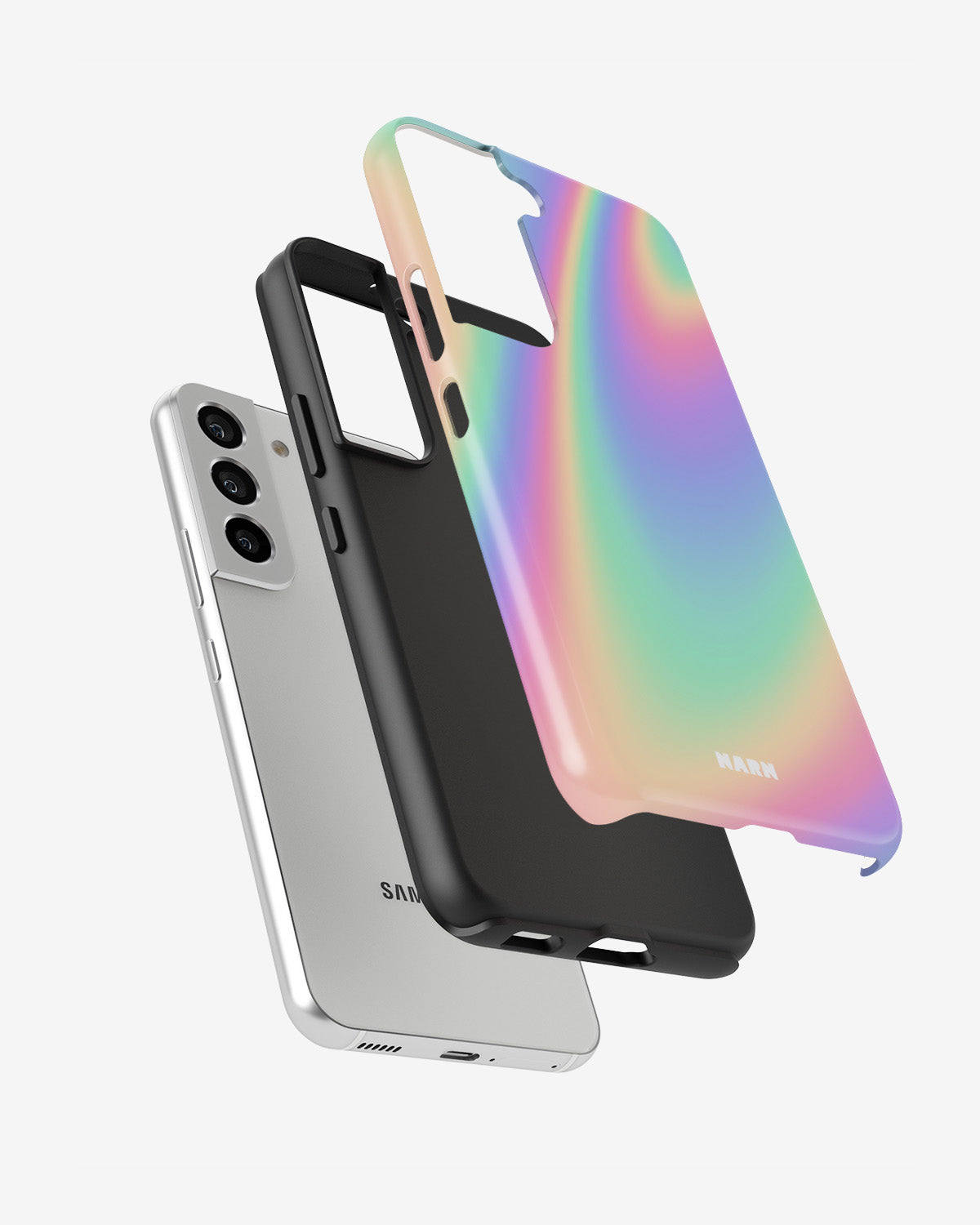 Samsung Galaxy S21 FE Tough Case – Rainbow Haze - View 2
