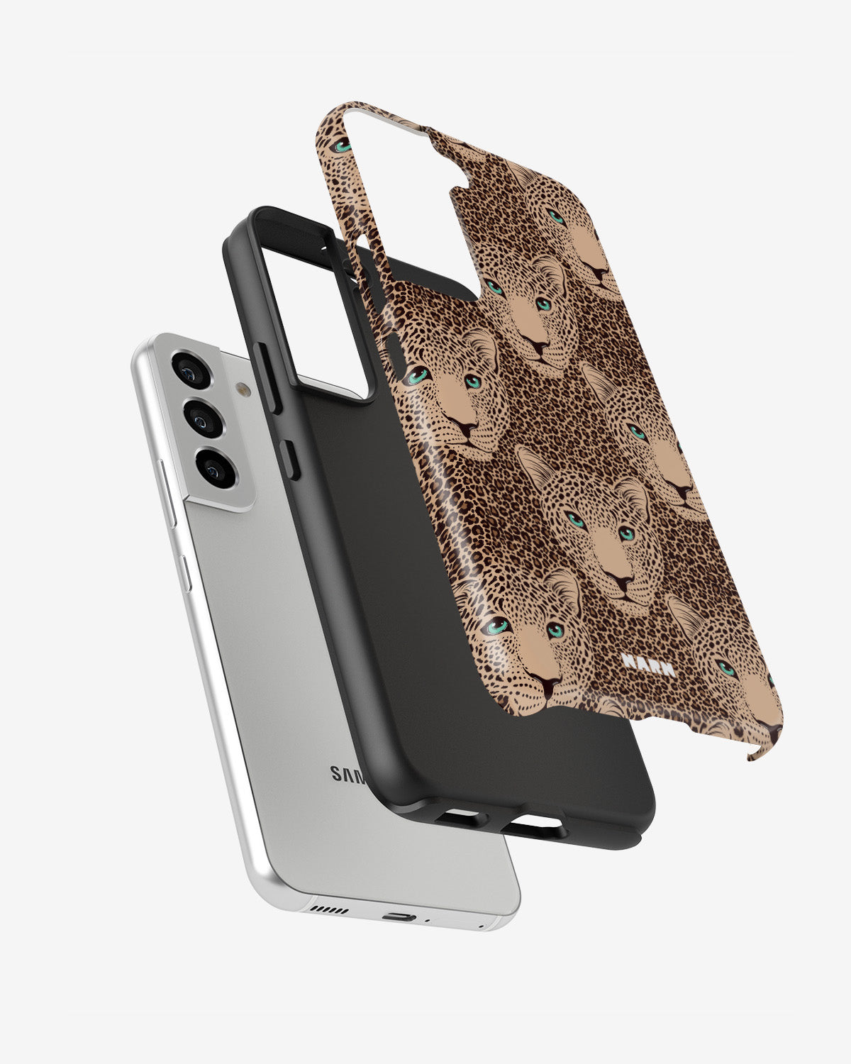 Samsung Galaxy S21 FE Tough Case – Leopard Gaze - View 2