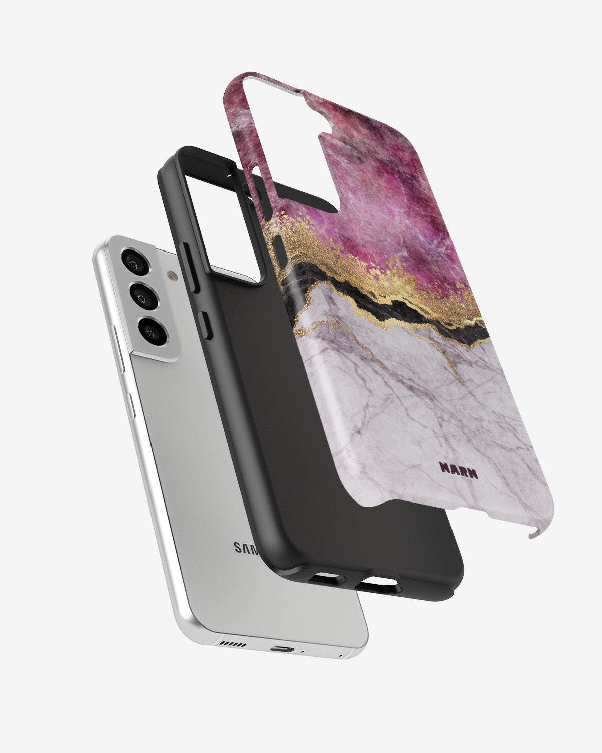 Samsung Galaxy S21 FE Tough Case – Pink Dream - View 2