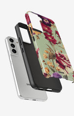 Samsung Galaxy S21 FE Tough Case – Pansy Pansy - View 2