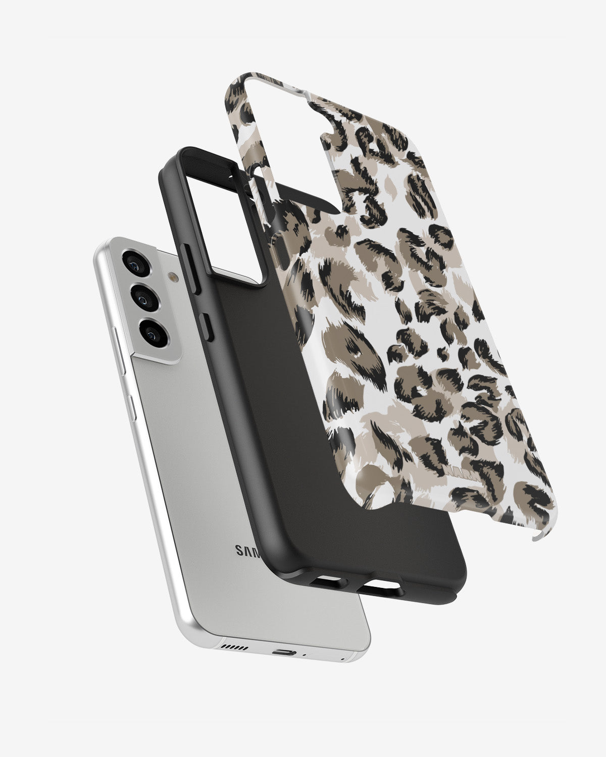 Samsung Galaxy S21 FE Tough Case – Snow Leopard - View 2