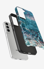 Samsung Galaxy S21 FE Tough Case – Icy Marble - View 2