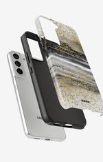 Samsung Galaxy S21 FE Tough Case – Sparkly Tie Dye - View 2