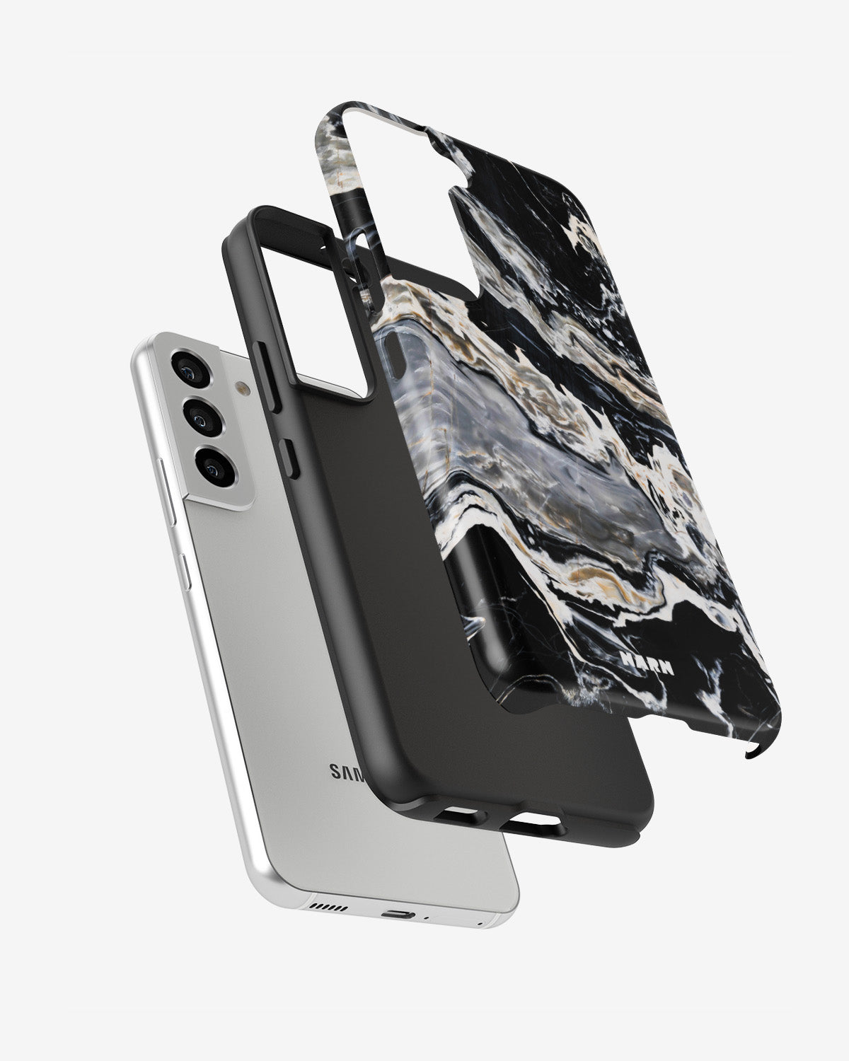 Samsung Galaxy S21 FE Tough Case – Dark Swirl - View 2
