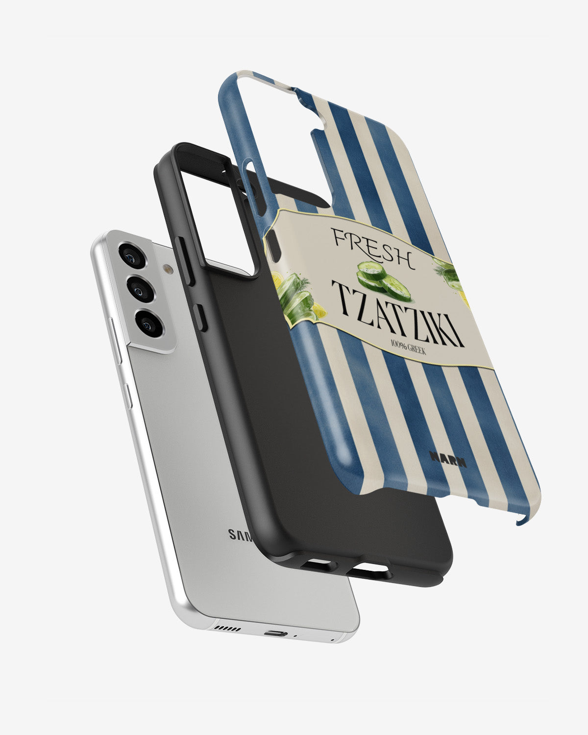 Samsung Galaxy S21 FE Tough Case – Greek Blues - View 2