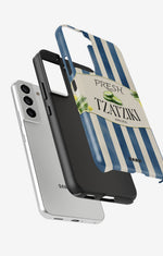 Samsung Galaxy S21 FE Tough Case – Greek Blues - View 2