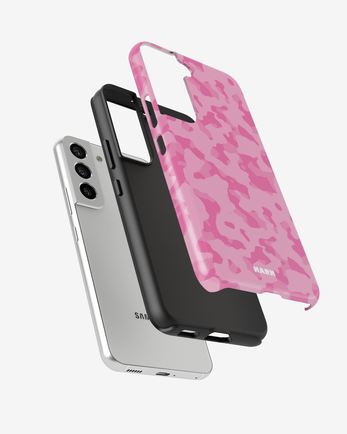 Samsung Galaxy S21 FE Tough Case – Riot Pink - View 2