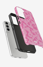 Samsung Galaxy S21 FE Tough Case – Riot Pink - View 2
