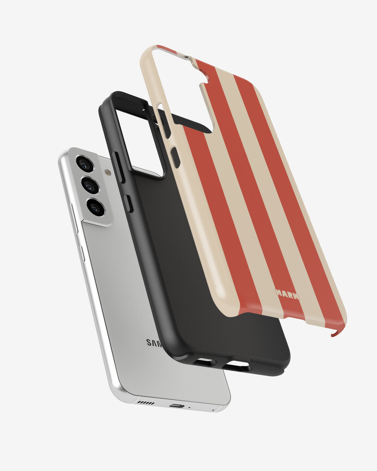 Samsung Galaxy S21 FE Tough Case – Sunset Stripes - View 2