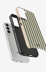 Samsung Galaxy S21 FE Tough Case – Evergreen Stripe - View 2