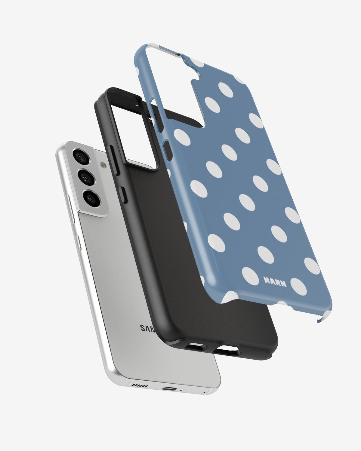 Samsung Galaxy S21 FE Tough Case – Sky Dots - View 2
