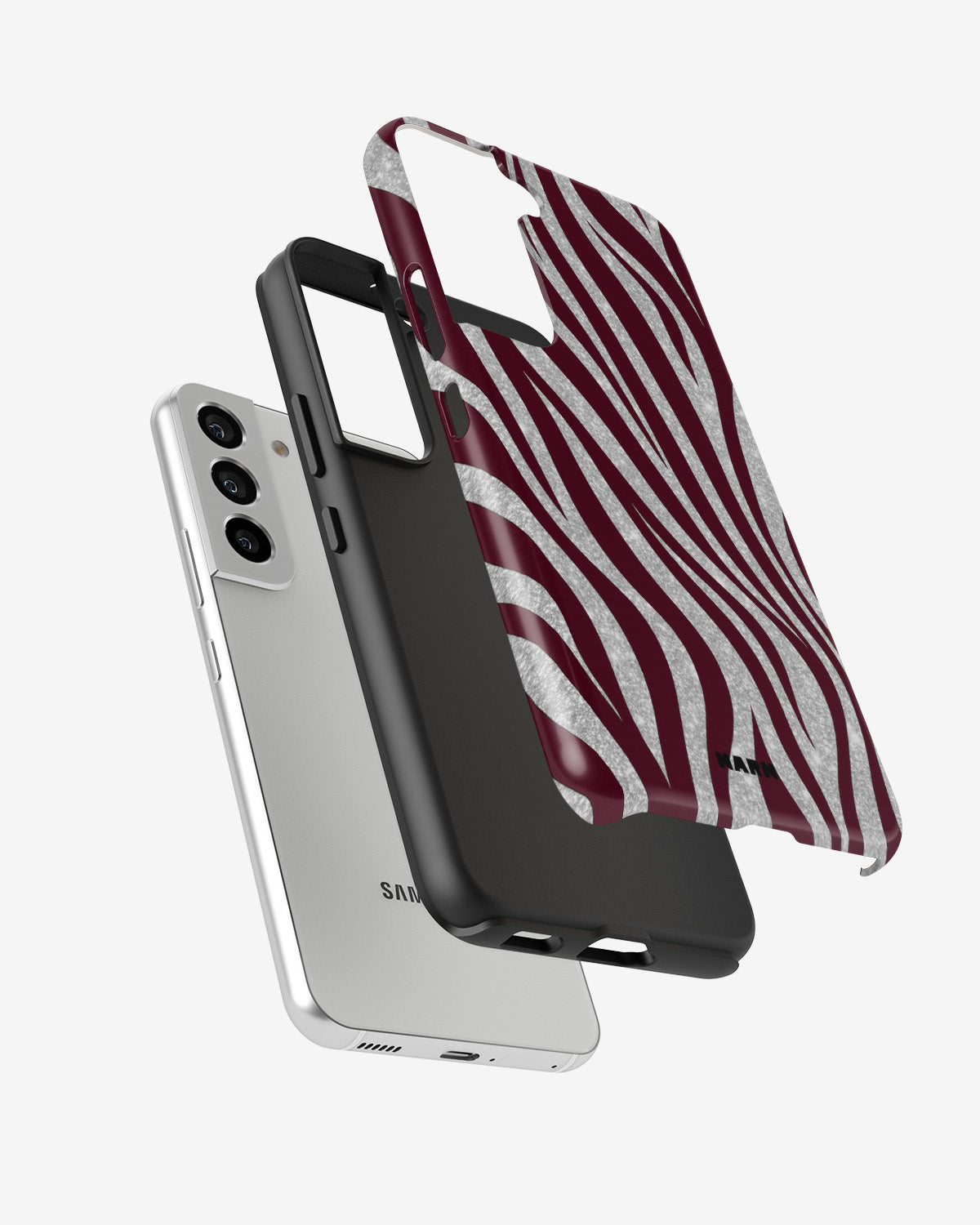 Samsung Galaxy S21 FE Tough Case – Velvet Zebra - View 2