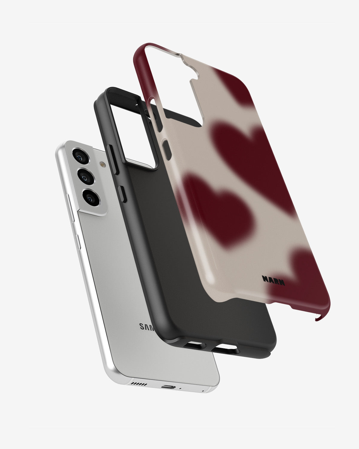 Samsung Galaxy S21 FE Tough Case – Heartbeat - View 2