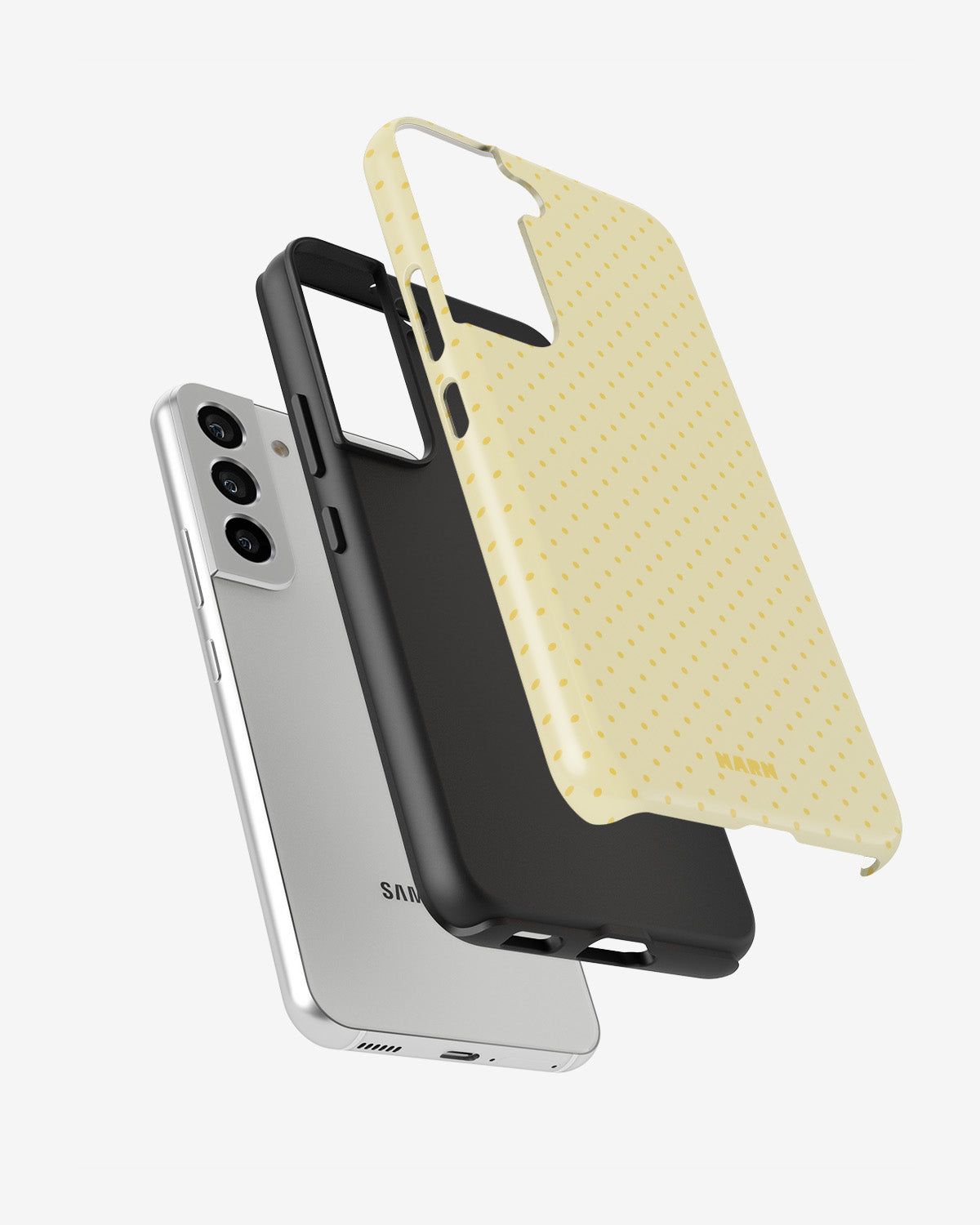 Samsung Galaxy S21 FE Tough Case – Morning Dots - View 2