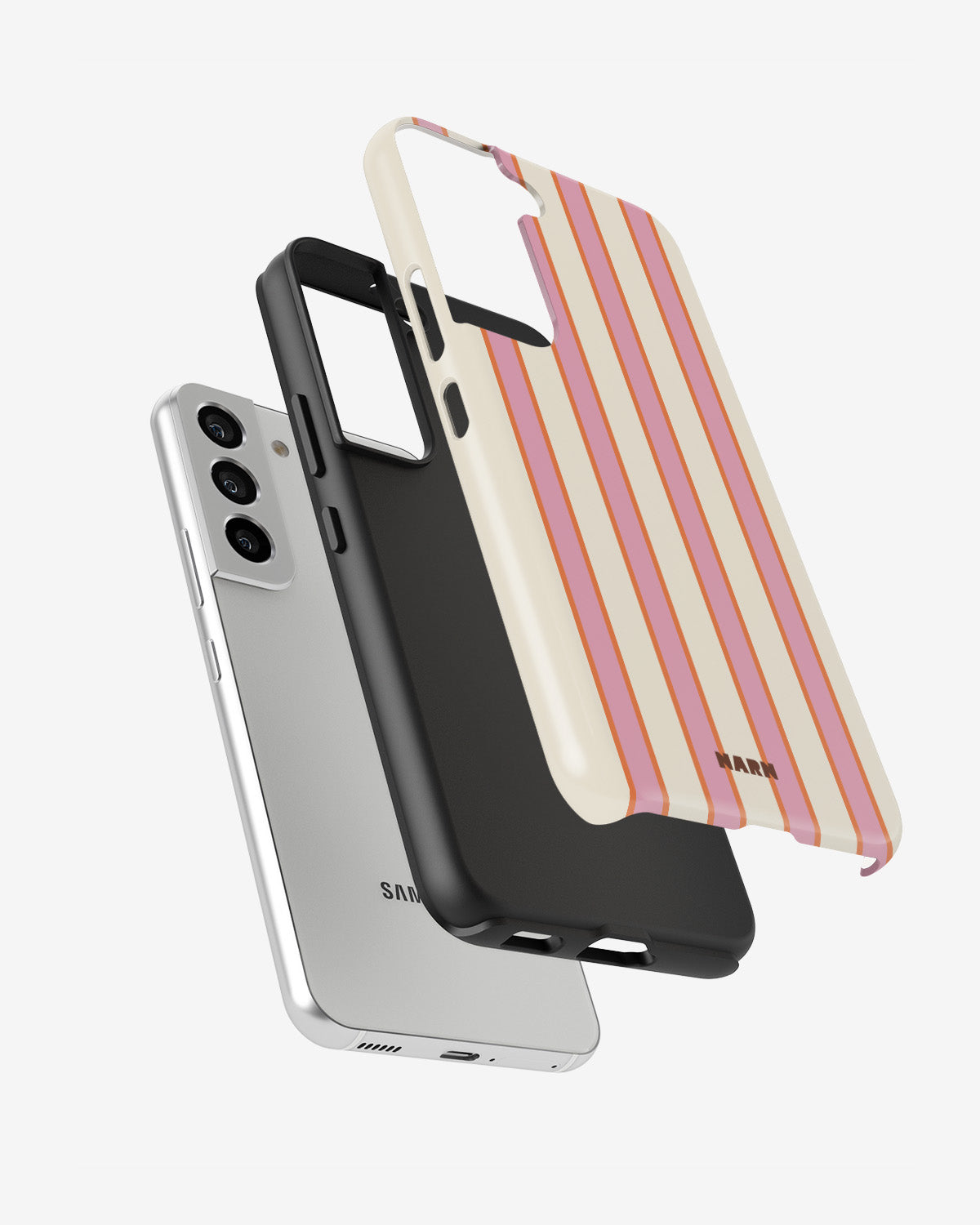 Samsung Galaxy S21 FE Tough Case – Sweet Stripe - View 2