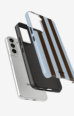 Samsung Galaxy S21 FE Tough Case – Bistro Stripes - View 2