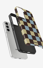 Samsung Galaxy S21 FE Tough Case – Butter Check - View 2