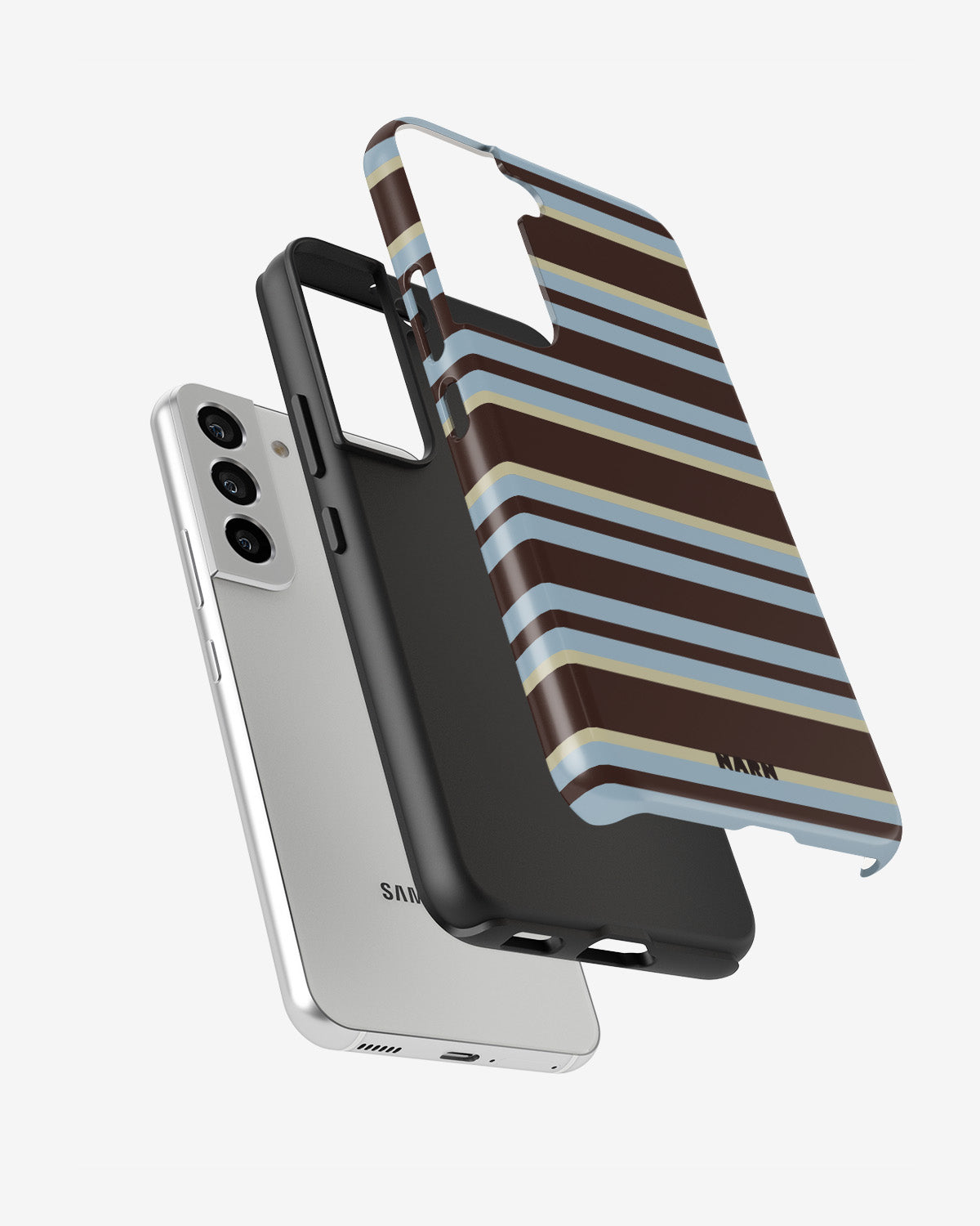 Samsung Galaxy S21 FE Tough Case – Latte Lines - View 2