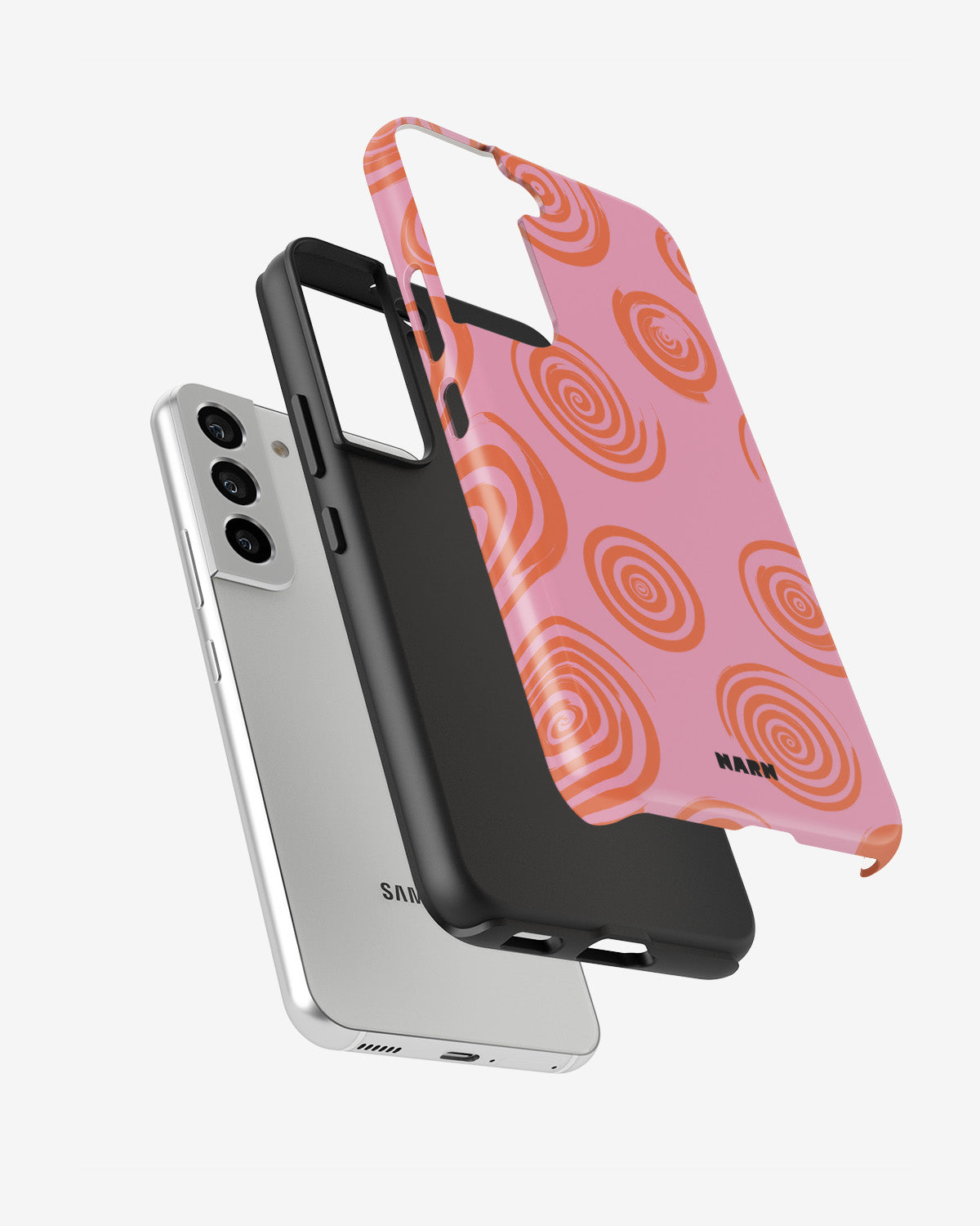 Samsung Galaxy S21 FE Tough Case – Candy Swirl - View 2