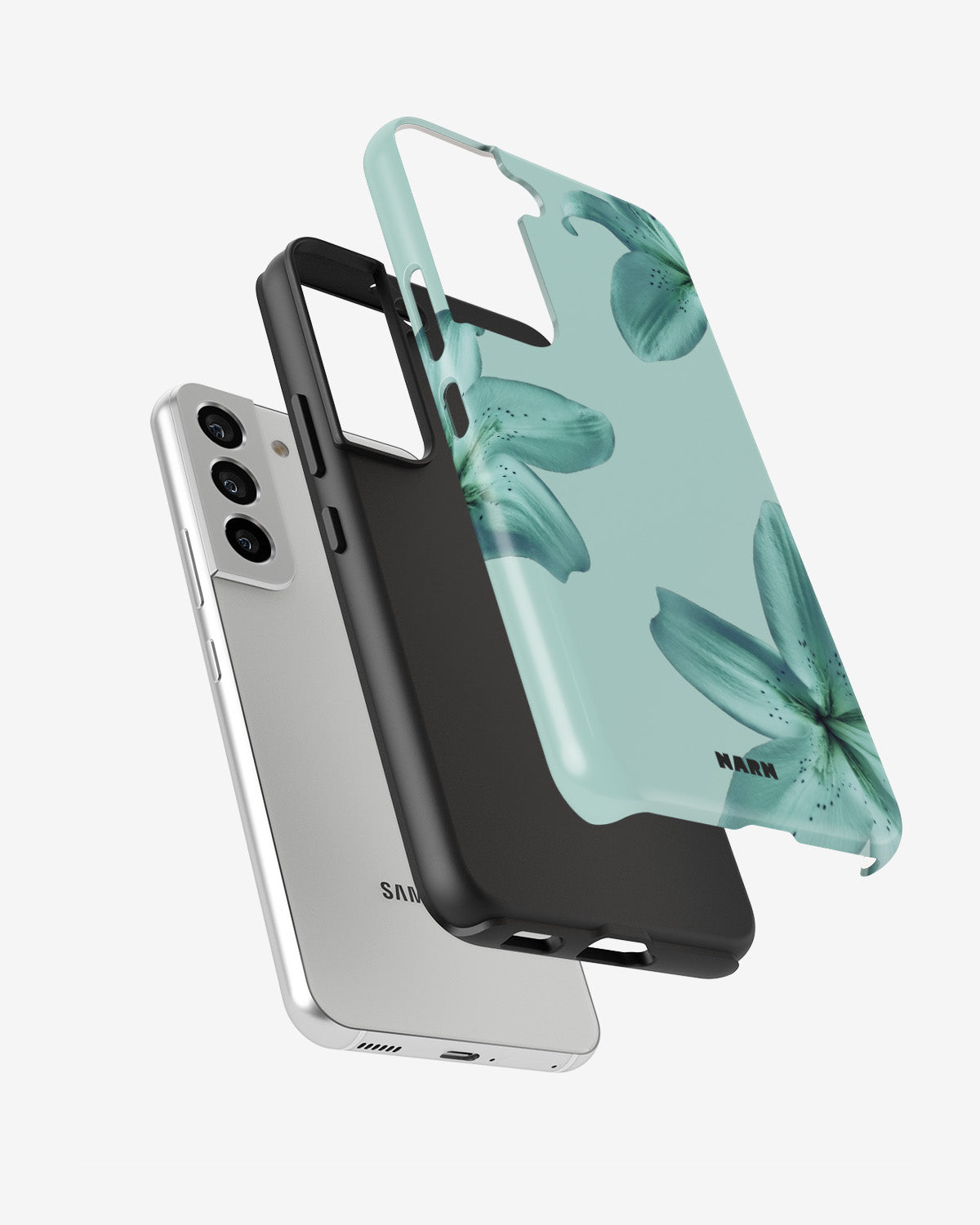 Samsung Galaxy S21 FE Tough Case – Sea Lily - View 2