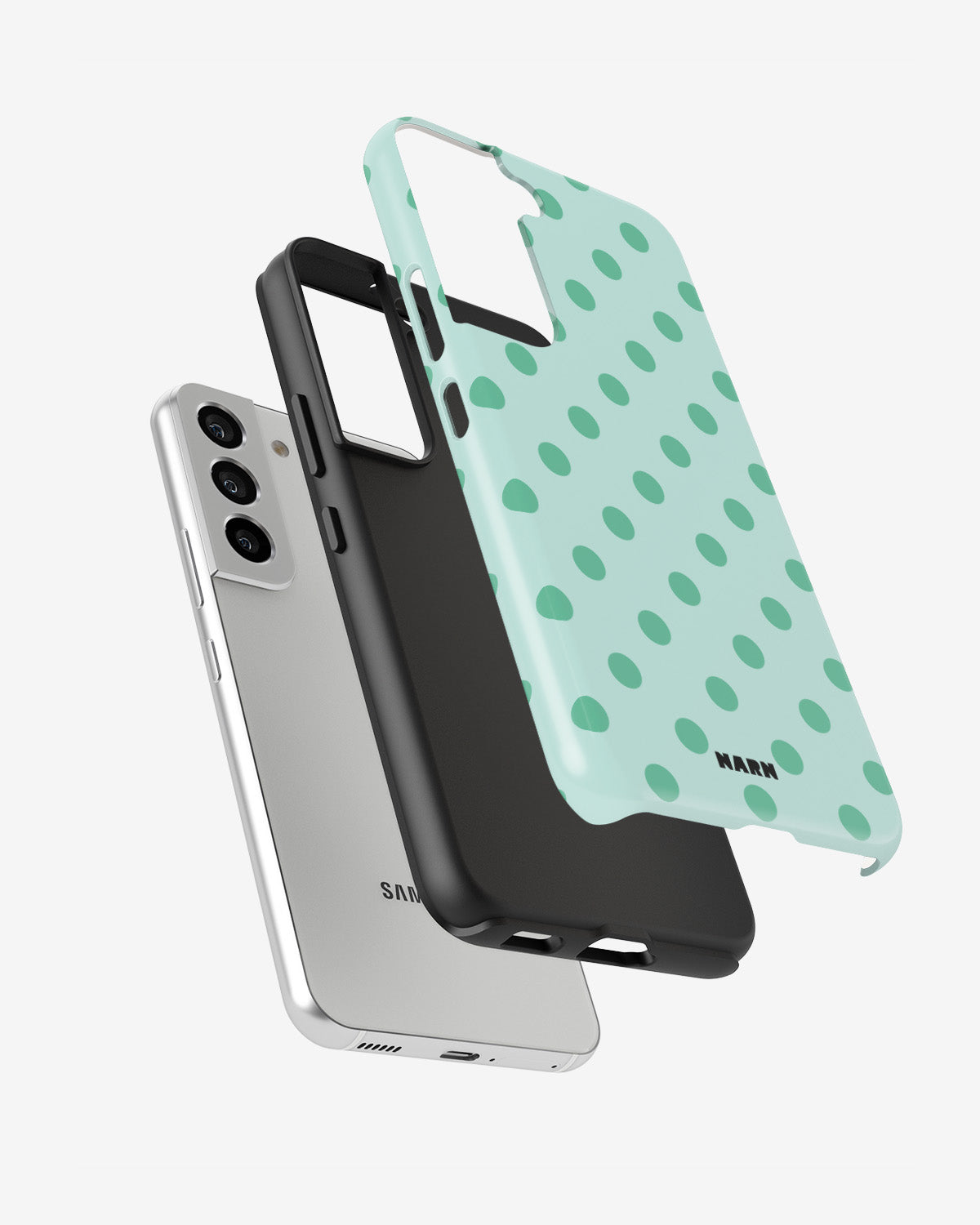 Samsung Galaxy S21 FE Tough Case – Sea Pearls - View 2