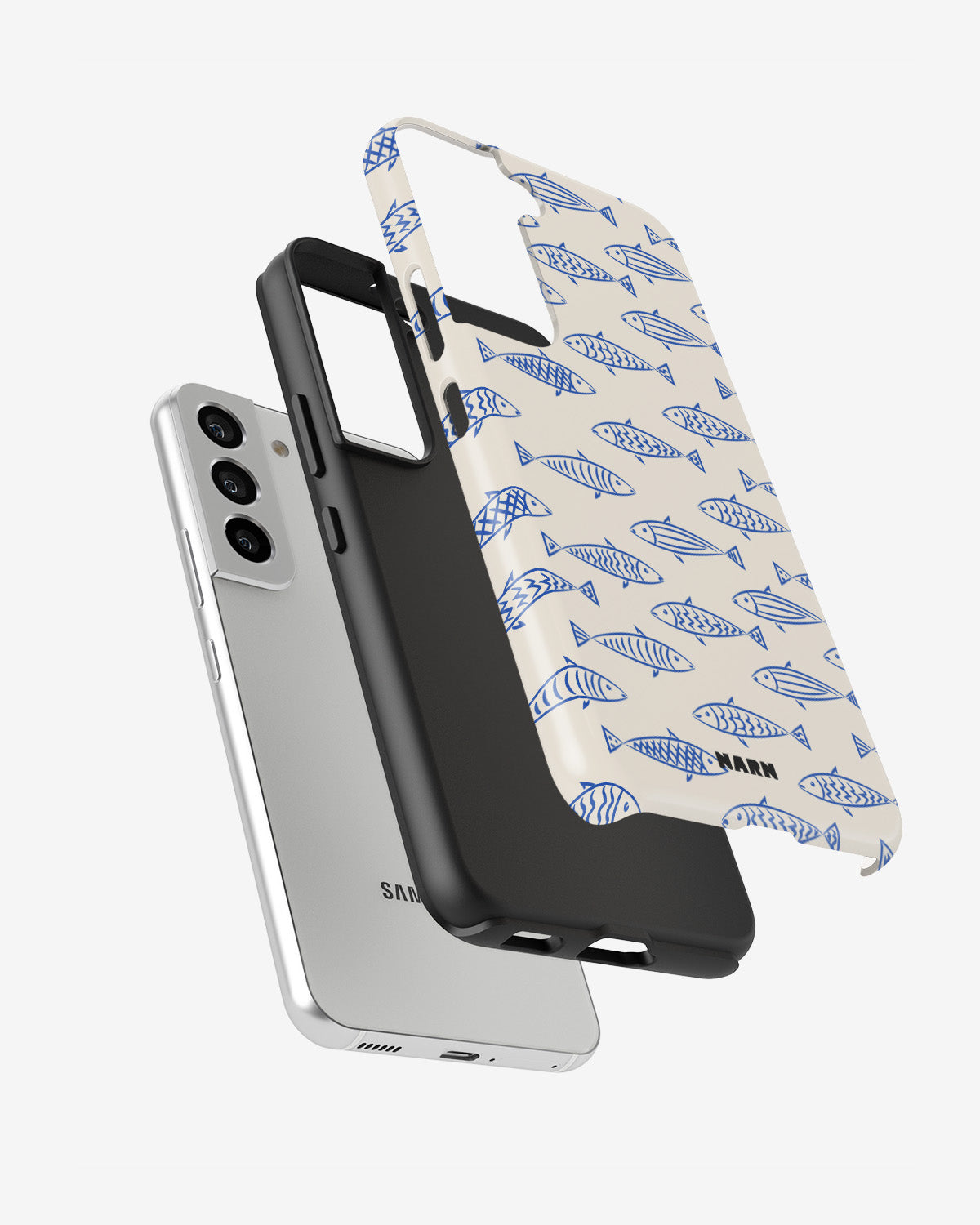 Samsung Galaxy S21 FE Tough Case – Blue Catch - View 2