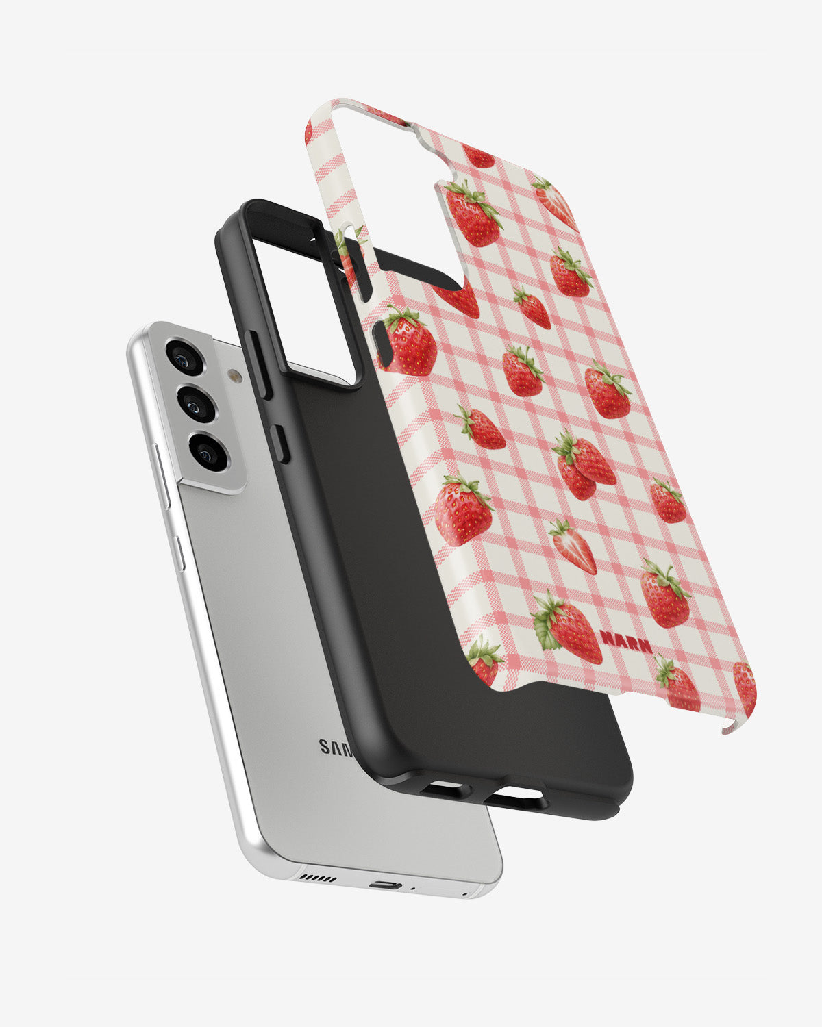 Samsung Galaxy S21 FE Tough Case – Strawbella - View 2
