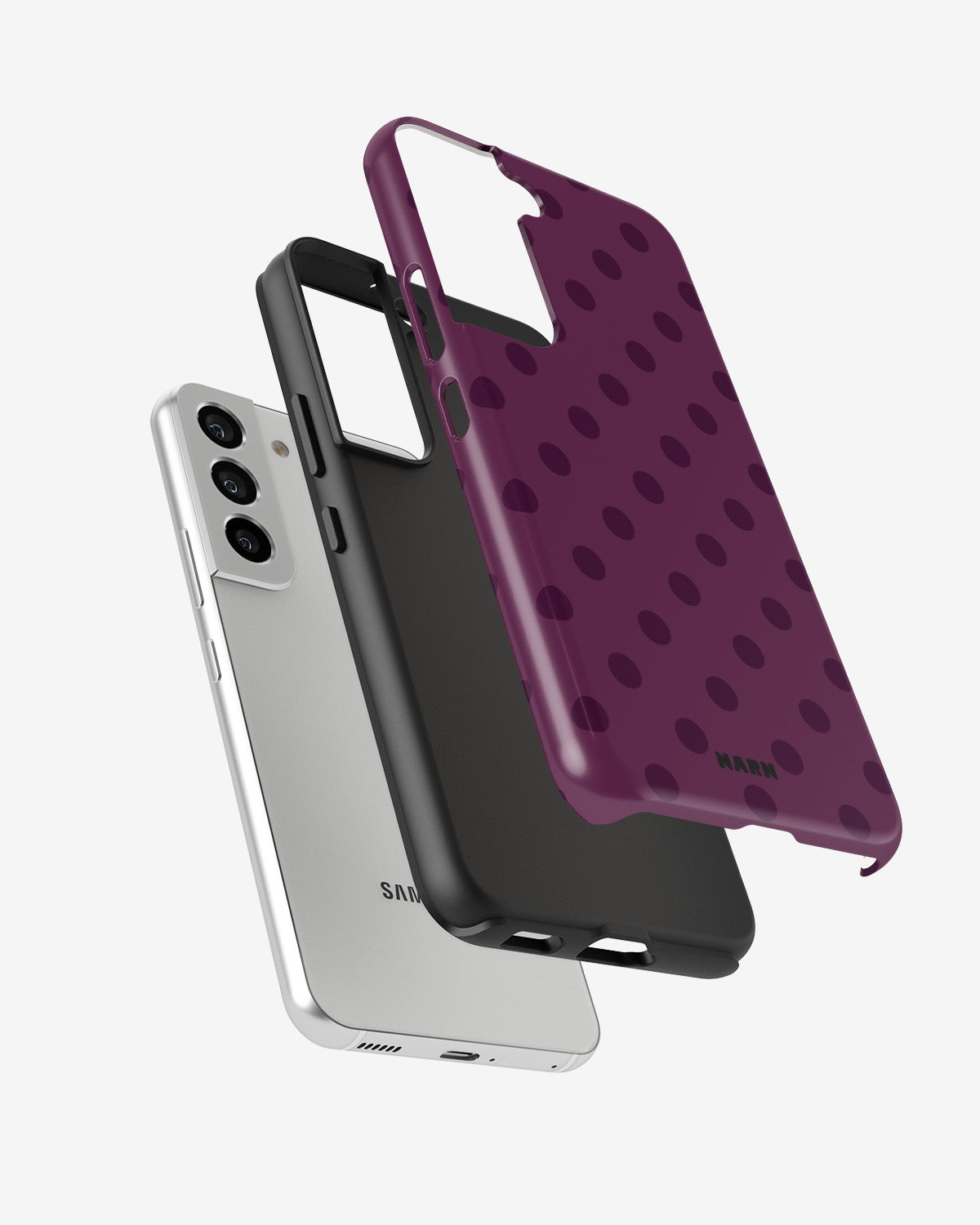 Samsung Galaxy S21 FE Tough Case – Plum - View 2